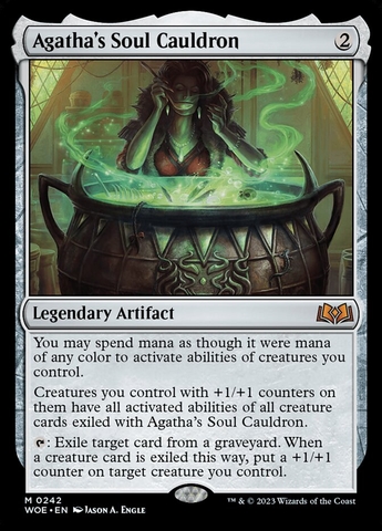 Magic the Gathering - Wilds of Eldraine - Agatha's Soul Cauldron