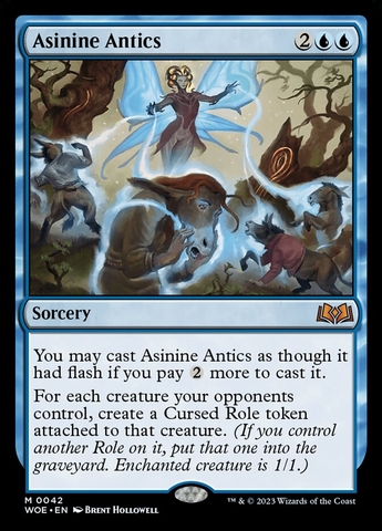 Magic the Gathering - Wilds of Eldraine - Asinine Antics