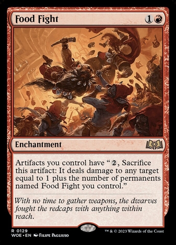 Magic the Gathering - Wilds of Eldraine - Food Fight