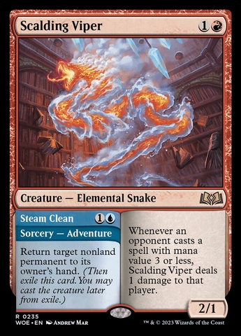 Magic the Gathering - Wilds of Eldraine - Scalding Viper