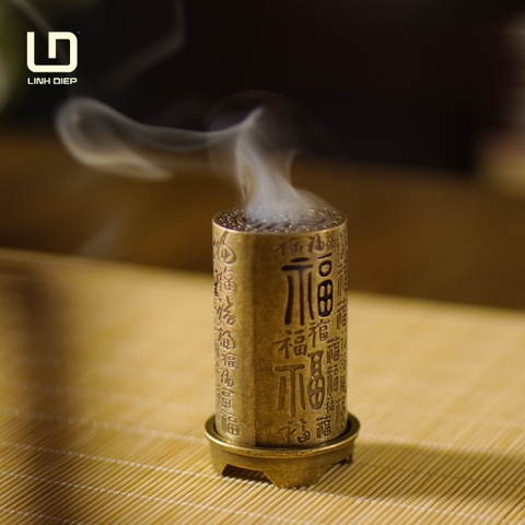 LƯ XÔNG TRẦM BÁCH PHÚC HÌNH TRỤ TRÒN