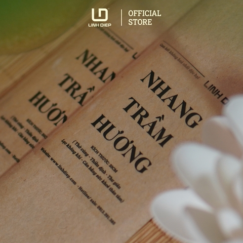 NHANG TRẦM HƯƠNG TỰ NHIÊN KHÔNG HOÁ CHẤT [30CM]