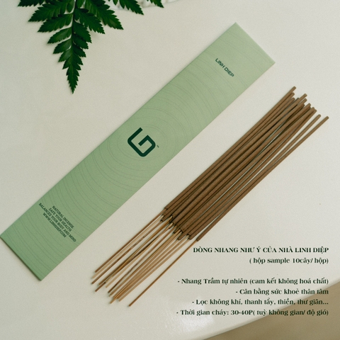 NHANG TRẦM HƯƠNG - NHƯ Ý [Mini-size 10 cây]