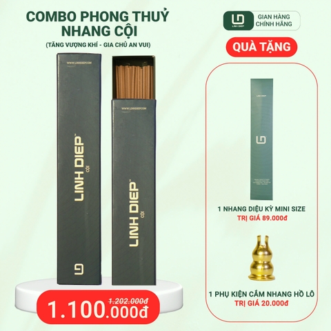COMBO PHONG THUỶ 1 HỘP NHANG CỘI FULL-SIZE