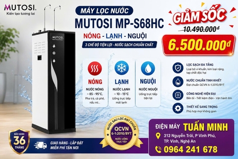 Máy lọc nước Mutosi MP-S68HC