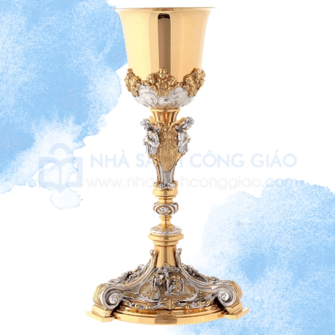 Chén lễ xi vàng CLXV046 Mẫu Thiên thần truyền tin