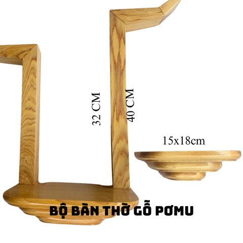 KỆ BÀN THỜ PƠMU