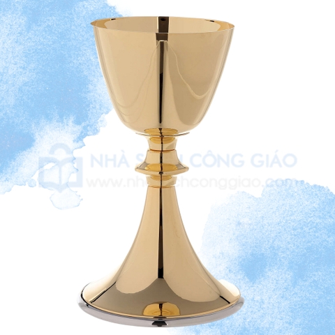 Chén lễ xi vàng CLXV002 - Mẫu trơn cổ điển 20.5cm