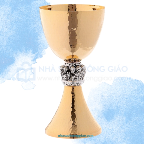 Chén Lễ xi vàng Italy CLXV139 - Mẫu Bữa Tiệc Ly 19cm