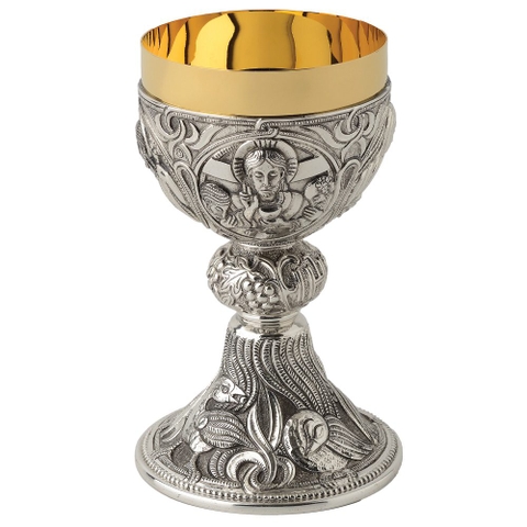 Chén Lễ Ý kiểu Baroque Cuộc Đời Chúa Giêsu CLXV7051