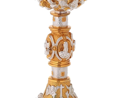 Chén lễ Italy CLXV033 cao 24cm – mẫu Hạ Xác từ Thánh Giá