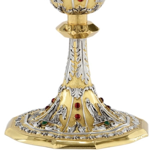 Chén lễ xi vàng CLXV6658 mẫu thiết kế Nazareth 26cm