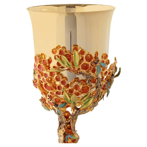 Chén Lễ Italy xi vàng Mẫu Alveolo CLXV2158