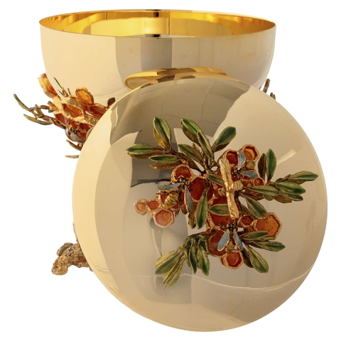 Chén Lễ Italy xi vàng Mẫu Alveolo CLXV2158