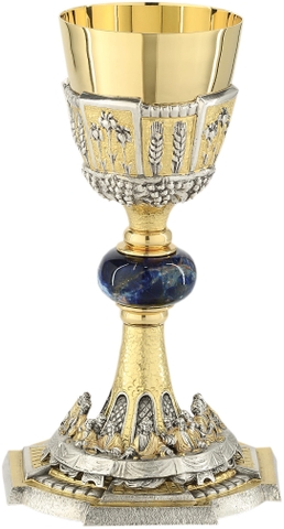 Chén Lễ Italy xi vàng CLXV6084 Mẫu Bữa Tiệc Ly 22cm