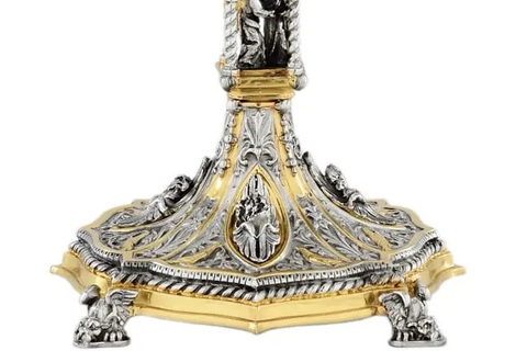 Chén lễ xi vàng CLXV6656 An-nun-tsi-a-ta 24cm