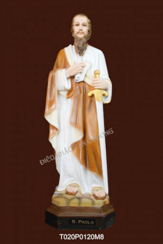 Tượng Thánh Phaolo 120cm