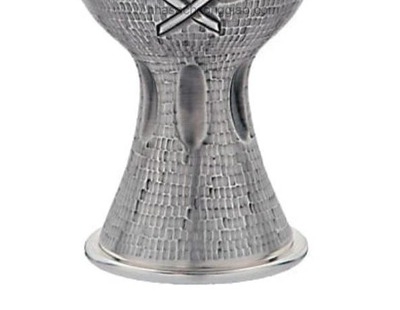 Chén Lễ Italy CLXV2186 chạm khắc Thánh giá và lúa mì