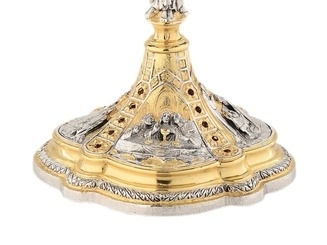 Chén lễ Italy CLXV2189 mẫu Bữa Tiệc Ly Cenacolo 24cm