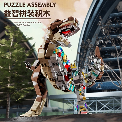 Đồ chơi lắp ráp LEGO mô hình cơ khí Khủng Long Tyrannosaurus Rex 1388PCS