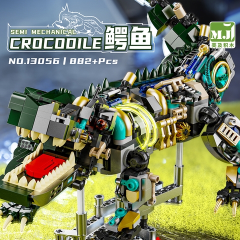 Đồ chơi lắp ráp LEGO mô hình cơ khí cá sấu Crocodile – 996PCS