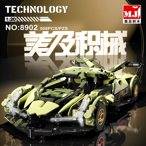 Đồ chơi lắp ráp LEGO mô hình siêu xe Lamborghini Lambo V12 – 508PCS