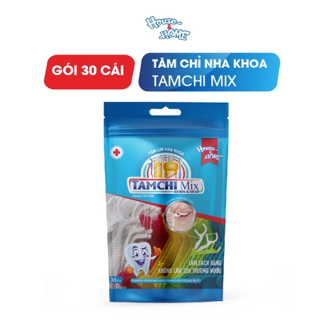 Tăm chỉ nha khoa - TAMCHI MIX - gói 30 cái