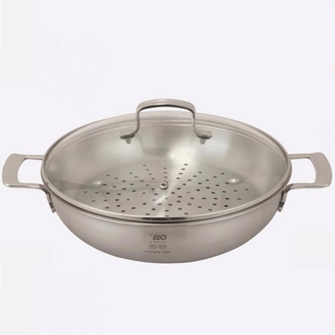 Chảo sâu lòng Elo Multiwok 28cm có vỉ hấp