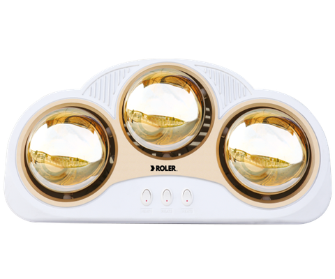 Đèn sưởi nhà tắm 3 bóng ROLER RL-2116
