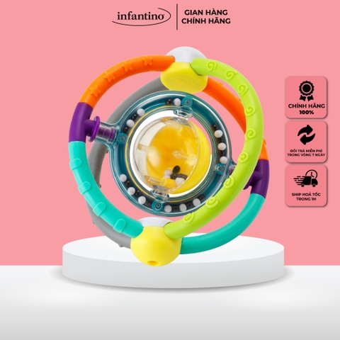 Gặm Nướu Hình Cầu Orbit Rattle INFANTINO - Đồ Chơi Dành Cho Bé Giúp Phát Triển Trí Tuệ Toàn Diện