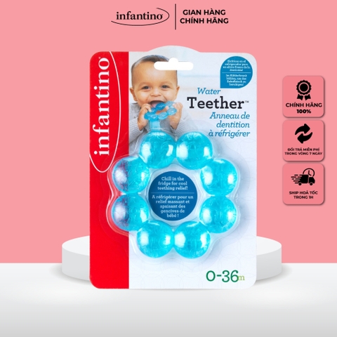 Gặm Nướu Nước INFANTINO WATER TEETHER Dành Cho Bé Trong Thời Kỳ Mọc Răng Giúp Giảm Đau Dịu Lợi An Toàn Khi Dùng