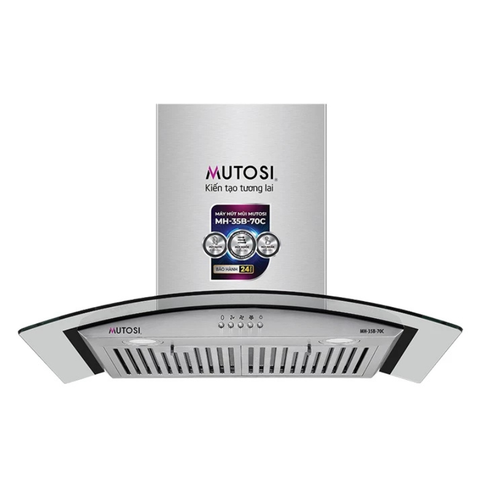 Máy Hút Mùi Kính Cong Mutosi MH-35B-70C