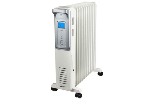 Sưởi dầu 11 thanh FujiE OFR4411-màn led, giá phơi, tạo ẩm