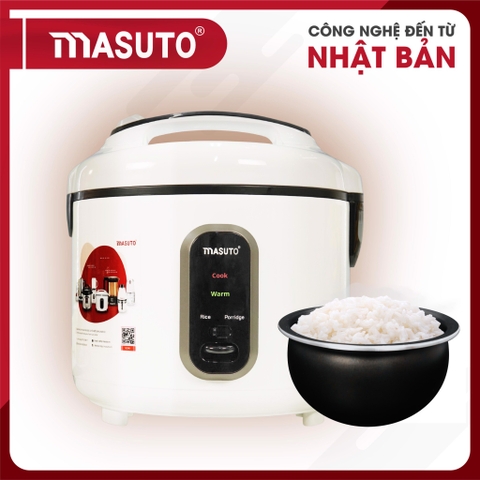 Nồi cơm điện lòng niêu Masuto 1,8l MC-RC1800