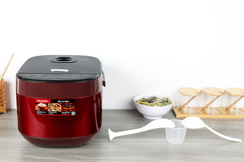 Nồi cơm điện cao tần Sharp 1,8L KS-COM194EV-RD