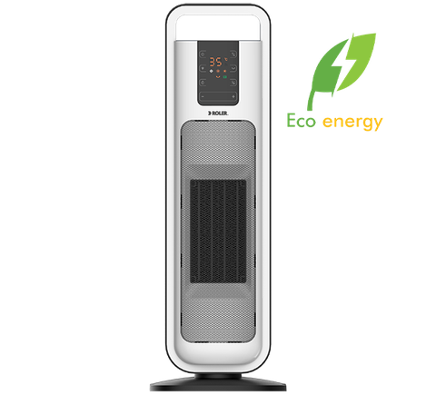 Sưởi điện Ceramic ROLER RC - 2114R - Điều khiển từ xa