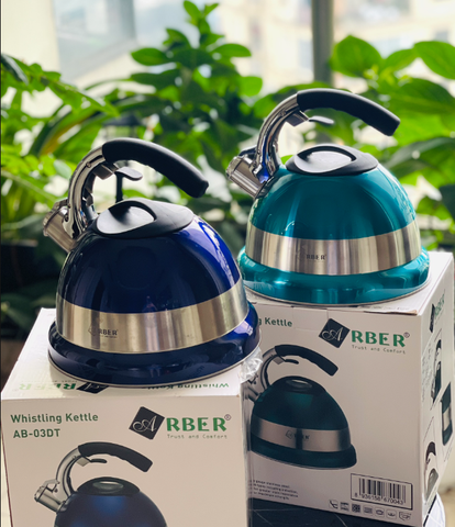 ẤM ĐUN BẾP TỪ THỔI SÁO ARBER AB03DMDT 3L