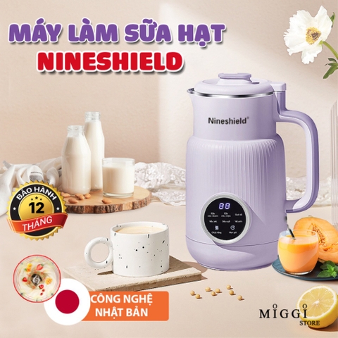 Máy làm sữa hạt Nineshield KB110 dung tích 1000ml mạ vàng