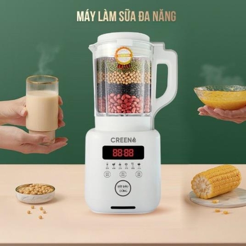 Máy Làm Sữa Hạt CREEN BA-138 Đa Năng Công Suất Xay Và Nấu 800W Dung Tích 1.75L