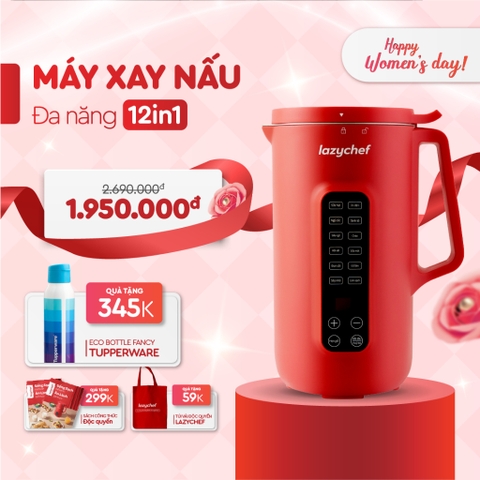 Máy xay nấu đa năng 12in1 Lazychef