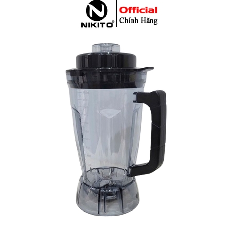 Cối máy xay sinh tố công nghiệp NIKITO 3L nhựa ABS siêu bền bảo hành 12 tháng - NIKITO