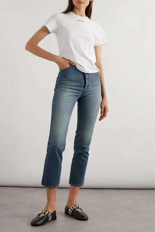 Tshirt ALAIA trắng