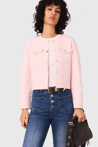 Cardigan MAJE túi 2 bên 2 màu ( Full set )