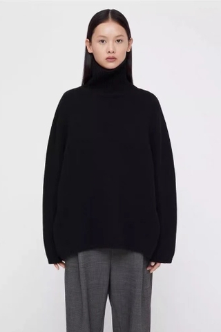 Áo len TOTEME cổ lọ 3 màu dáng loose