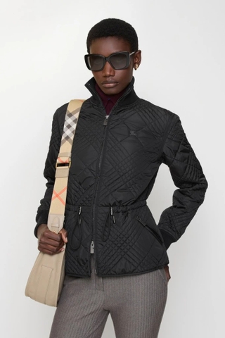 Áo khoác BURBERRY trần trám rút eo