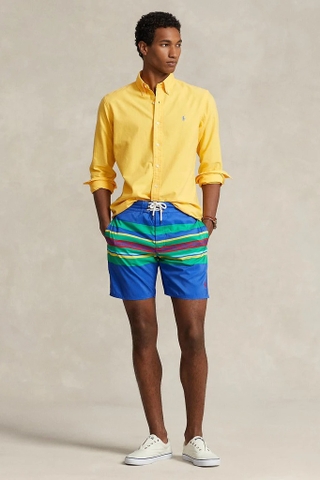 Sơ mi RL cotton oxford vàng