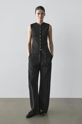 Áo sát nách MASSIMO DUTTI hàng khuy