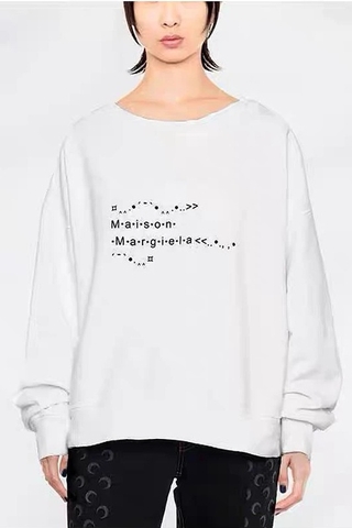 Áo nỉ Maison Margieia 2 màu