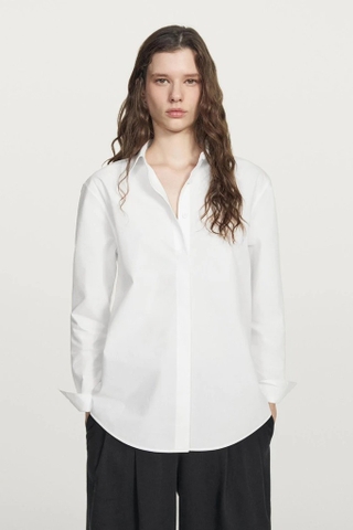 Sơ mi MASSIMO DUTTI trắng auth