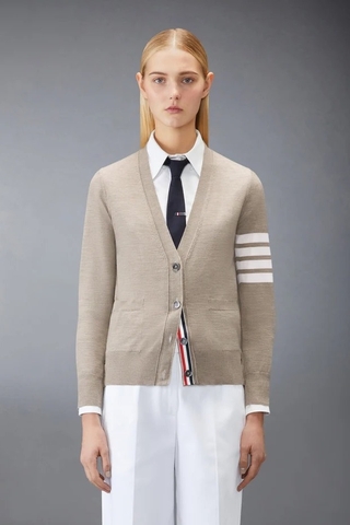 Cardigan THOM BROWNE lông thỏ 3 màu